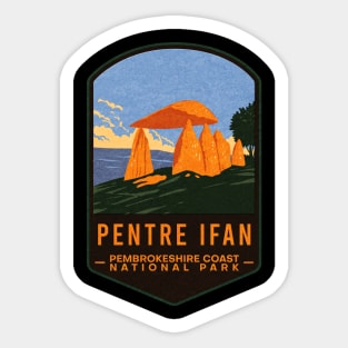 Pentre Ifan Pembrokeshire Coast National Park Sticker